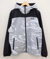 ★5265☆UNDER ARMOUR UA TRICOT WOVEN FULL ZIP HOODED JACKET 600797　M