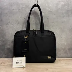 PORTER GIRL ポーターガール トートバッグ ブラック A4収納 ナイロン ビジネス 通勤 レディース シンプル 上品 人気モデル B↑↑-715