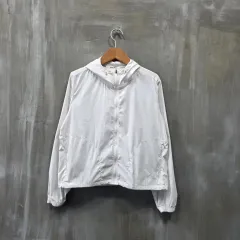 ゼクシィミックス クロップド ウィンドブレーカー フード ジャケット/レディース (M)/ST2576