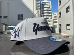 NEW ERA 9FORTY A-Frame MLB 2-Tone ニューヨーク・ヤンキース グレー/ネイビー | ゴルフ ¥4620 ＋ 送料¥550
