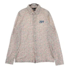 サイズ：1 ZOY ゾーイ  ボタンダウン 長袖シャツ 小花柄 ピンク系 [240101648237] ゴルフウェア メンズ ストスト