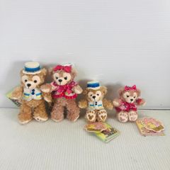 ダッフィー シェリーメイ ジェラトーニ ぬいぐるみバッジ 5点セット