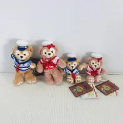 ◇タグ付 ダッフィー シェリーメイ  ぬいぐるみバッジ ストラップ 2015