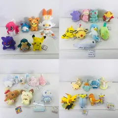 ◇タグ付 ポケモン ぬいぐるみ マスコット 30個 まとめ