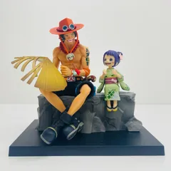 【飾磨店】 中古 A賞エース＆お玉EmorialVignetteフィギュア「ワノ国編～第二幕～一番くじワンピース」