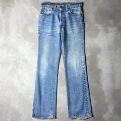 66後期 80s USA製 Levis 517 0217 フレア デニム パンツ W31 L31 / 80年代 アメリカ製 リーバイス ビンテージ 内股シングル ヒゲ