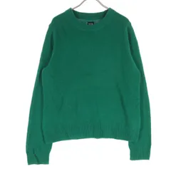 美品 GAP ギャップ 長袖 クルーネック ニット M グリーン レディース 古着