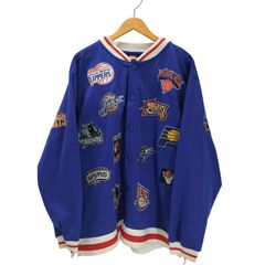 00s NIKE ナイキ スタジャンNBA 2003年ALL Star 襟レザー - メルカリ