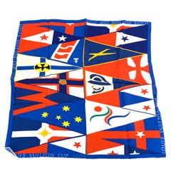 2000 louis vuitton cup scarf - メルカリ