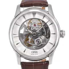 オリス ORIS 01 734 7670 4051-07 5 21 70FC アートリエ 自動巻き メンズ 美品 箱・保証書付き P#146103のサムネイル