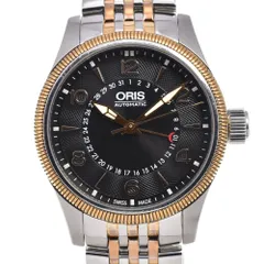 オリス ORIS 7679-43 ビッククラウン ポインターデイト 自動巻き メンズ 良品 P#145954のサムネイル