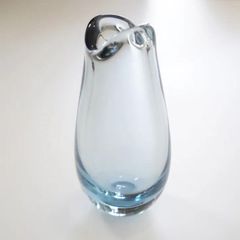 S231 希少 ホルムガード ペア・リュトケン ガラス 花瓶 ビーバーマウス