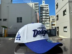 NEW ERA 9FORTY A-Frame MLB 2-Tone ロサンゼルス・ドジャース ホワイト/ダークロイヤル | ゴルフ ¥4620 ＋ 送料¥550