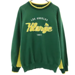 XLARGE エクストララージ 長袖 スウェット トレーナー M グリーン メンズ 古着