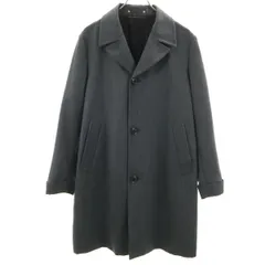 Paul Smith ポールスミス 日本製 ヘリンボーン チェスターコート M チャコールグレー メンズ 古着のサムネイル