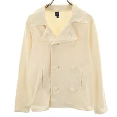 GAP ギャップ コットン ピーコート S ホワイト メンズ 古着