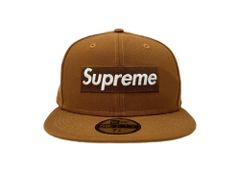 Supreme ブラウンキャップ 7 1/2 - メルカリ