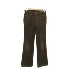ラルフローレン RALPH LAUREN ストレートパンツ ロング丈 コーデュロイ 7 茶 ブラウン /SM9 ■ECD001