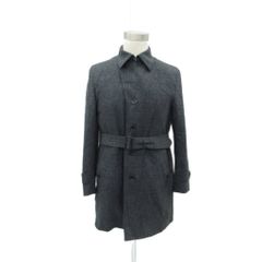 美品 90s vintage ヘリンボーン ツイード ロングコート 厚手 - メルカリ