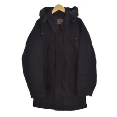 カルバンクライン CALVIN KLEIN ジップアップジャケット ミドル丈 フード付き スナップボタン 襟付き 無地 M 黒 ブラック■ECD001