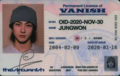 ENHYPEN FUGITIVES Ver. JUNGWON THE SIN:VANISH