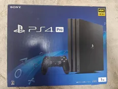 美品 動作確認済 PS4 Pro 1TB ブロック 本体 CUH-7100B PlayStation4 プレイステーション4 初期化済み 箱セット