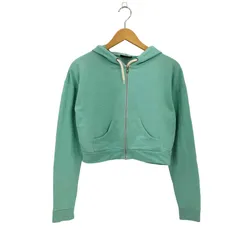 トップショップ TOPSHOP ジップアップ スウェット クロップドパーカー Y2K レディース  36のサムネイル