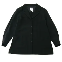 シャネル CHANEL シャツ ブラック ウール100% 36 Sサイズ ブラウス レディース 黒 U01326 V08731のサムネイル