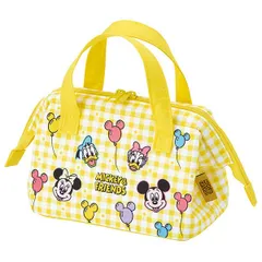 ミッキー＆フレンズ  お弁当かばん がま口型 ランチバッグ 保冷 バルーン ディズニー キャラクター スケーター