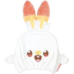 ポケピースヒバニー 吸水速乾 タオルキャップ 吸水 タオル マイクロファイバー キャラクター ポケットモンスター ポケモン スケーター