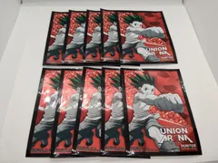 【新品10枚】ユニオンアリーナ公式スリーブ ゴン ハンターハンター / UNIONARENA HUNTER×HUNTER Sleeves