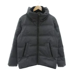 メンズビギ MEN'S BIGI マイクロブロックチェックボリュームネックダウン ダウンジャケット 3 ジップアップ チェック柄 グレー MO0131FJM001 /NU ■GY12のサムネイル