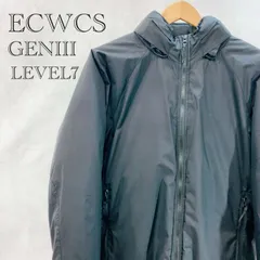 米軍 ECWCS エクワックス Gen III Level 7 DW-253 プリマロフト ジャケット アウター ナイロン ミリタリー S ブラック B.A.F社製 フード付き フード収納 メンズ ファッション _201023のサムネイル