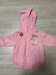 BEBE DE PINO ベベデピノ 80サイズ ツイン BUNNY ベイビー ベビー服 フード ボディスーツ