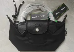 LONGCHAMP プリアージュ エナジートップハンドルバッグ ブラック