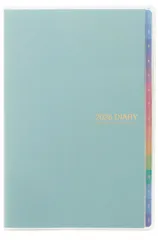 レイメイ藤井 手帳 2026 スケジュール帳 フォープランダイアリー マンスリー B6 グリーン RFD2655M 2025年 12月始まり [グリーン] [B6]