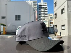 NEW ERA 9FORTY A-Frame MLB 2-Tone ロサンゼルス・ドジャース ダークグレー/ブラック | ゴルフ ¥4620 ＋ 送料¥550