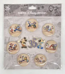 東京ディズニーリゾート カンバッジセット ピンバッジ付き It all started in 1983 テーマランド 35周年