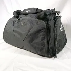 【良品】キャロウェイ 2way ボストンバッグ 黒 ゴルフ 旅行 大容量 軽量