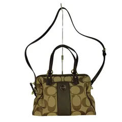 コーチ COACH シグネチャー 2WAYバッグ トート ロングショルダー レディース 表記無 