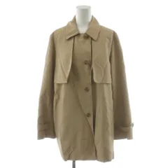 レキップヨシエイナバ L'EQUIPE YOSHIE INABA 24SS ステンカラーコート ミドル丈 38 ベージュ B5541FCT027 /AN10のサムネイル