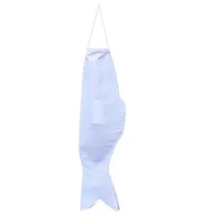 【人気商品】真っ白な無地こいのぼり お絵描きできる 男の子 手作り工作 150cm/100cm/70cm/45cm/25cm 初節句 白色布製こいのぼり 白鯉 こどもの日 DIY 鯉のぼり プレゼント 塗りできる AISHITEのサムネイル