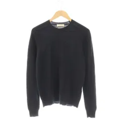 ボッテガヴェネタ BOTTEGA VENETA カシミヤクルーネックニット セーター 44 ネイビー 603610 /DO ■OSのサムネイル