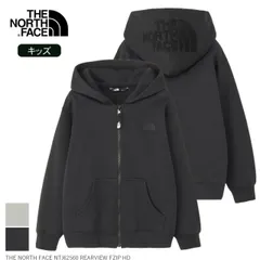 ザ・ノース・フェイス リアビューフルジップフーディ キッズ NTJ62560 スウェットパーカー  THE NORTH FACE NTJ62560 REARVIEW FZIP HD裏起毛 ロゴ刺繍 フードロゴ Quick Freeファスナー 子供服 トップス 