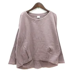 アーバンリサーチ ドアーズ URBAN RESEARCH DOORS カットソー クルーネック 長袖 One M ダスティピンク /MN