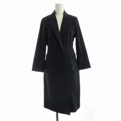 エスプリミュール ESPRITMUR セットアップ テーラードジャケット タイトスカート ひざ丈 アウター 9R 紺 ネイビー WA723006 /RO