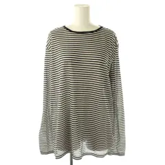 ジャーナルスタンダード JOURNAL STANDARD Tシャツ カットソー 長袖 ボーダー コットン 黒 白 /NR