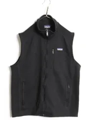 【お得なクーポン配布中!】 パタゴニア ベターセーター ベスト メンズ Ｌ/ 19年製 フリース セーター 前開き フルジップ アウトドア ハイネック 重ね着 ブラック 企業