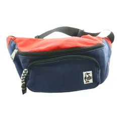 チャムス CHUMS ボディバッグ ウエスト 赤 レッド 紺 ネイビー /SS ■OS