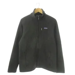 パタゴニア Patagonia フリースジャケット アウトドアウエア M グレー 杢調 スタンドカラー 長袖 /CK6 ■GY99